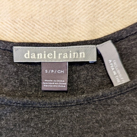 Daniel Rainn Bell Sleeves Maternity Shirt -- Made for A Pea in the Pod (Gray) - Picture 4 of 10